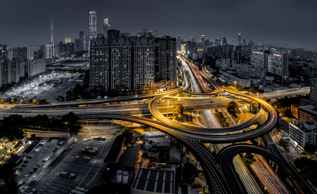 黑金〖黄埔大道立交