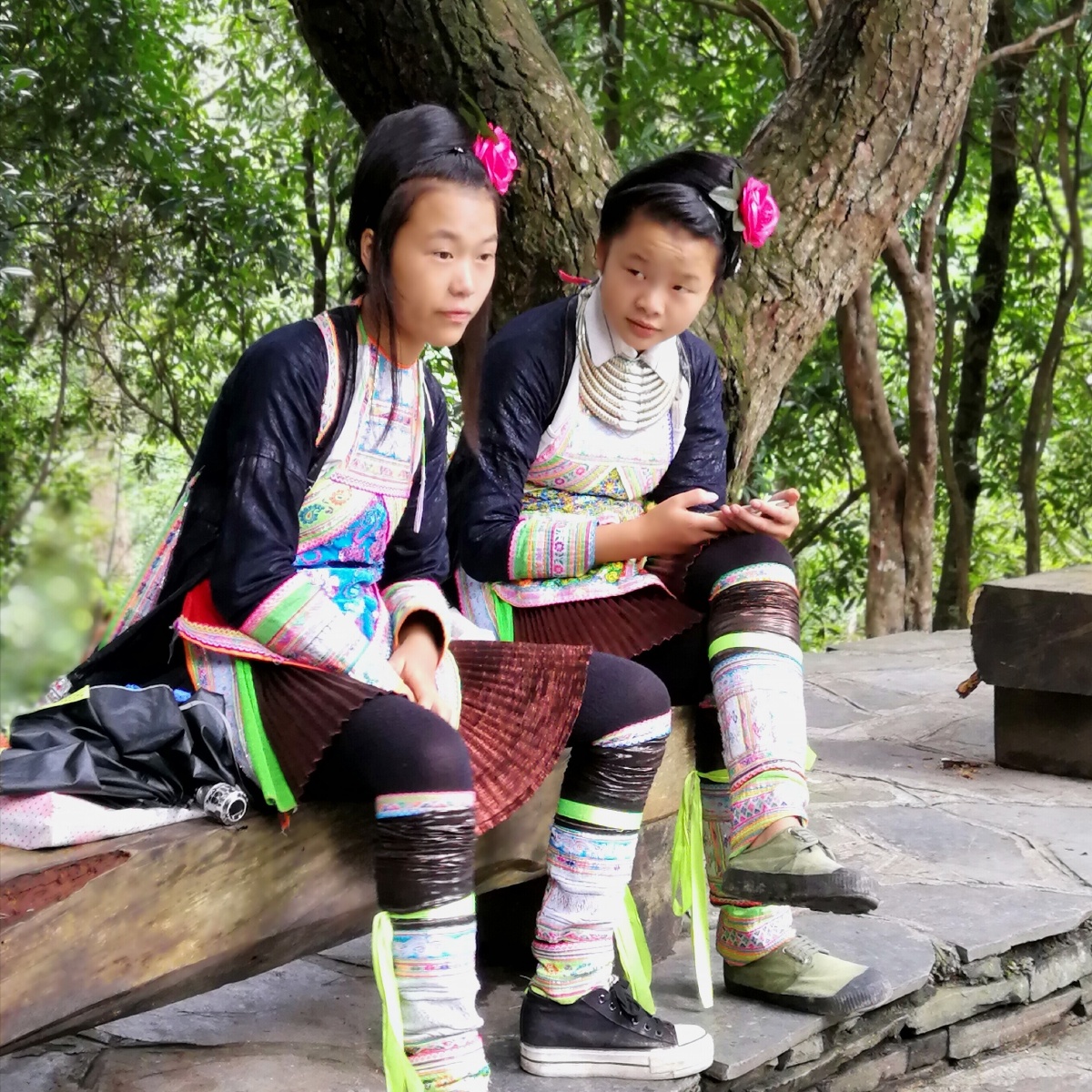 苗族支系,黑苗苗女 - 盛世56 - 图虫