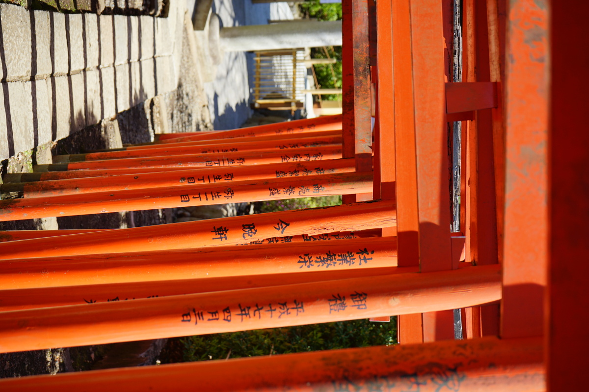 根津神社の鸟居