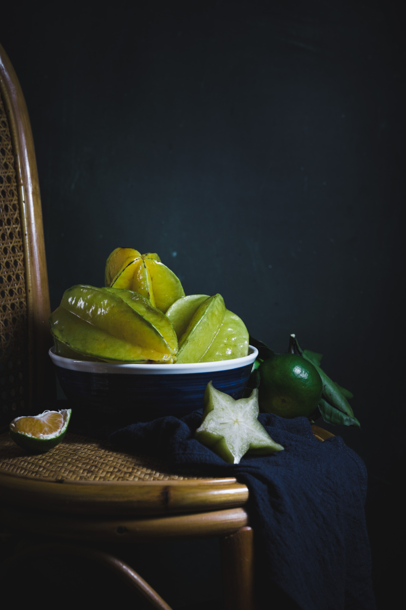 暗调水果静物摄影