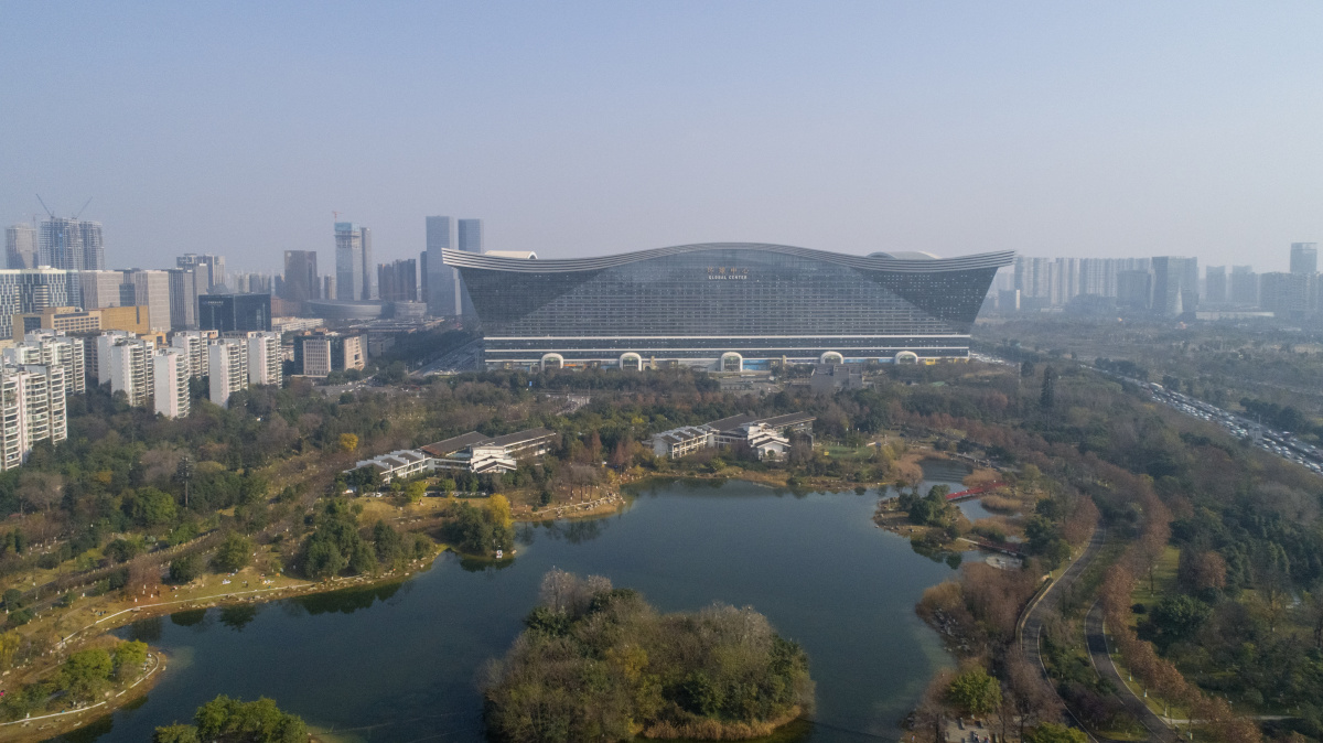 成都锦城湖公园