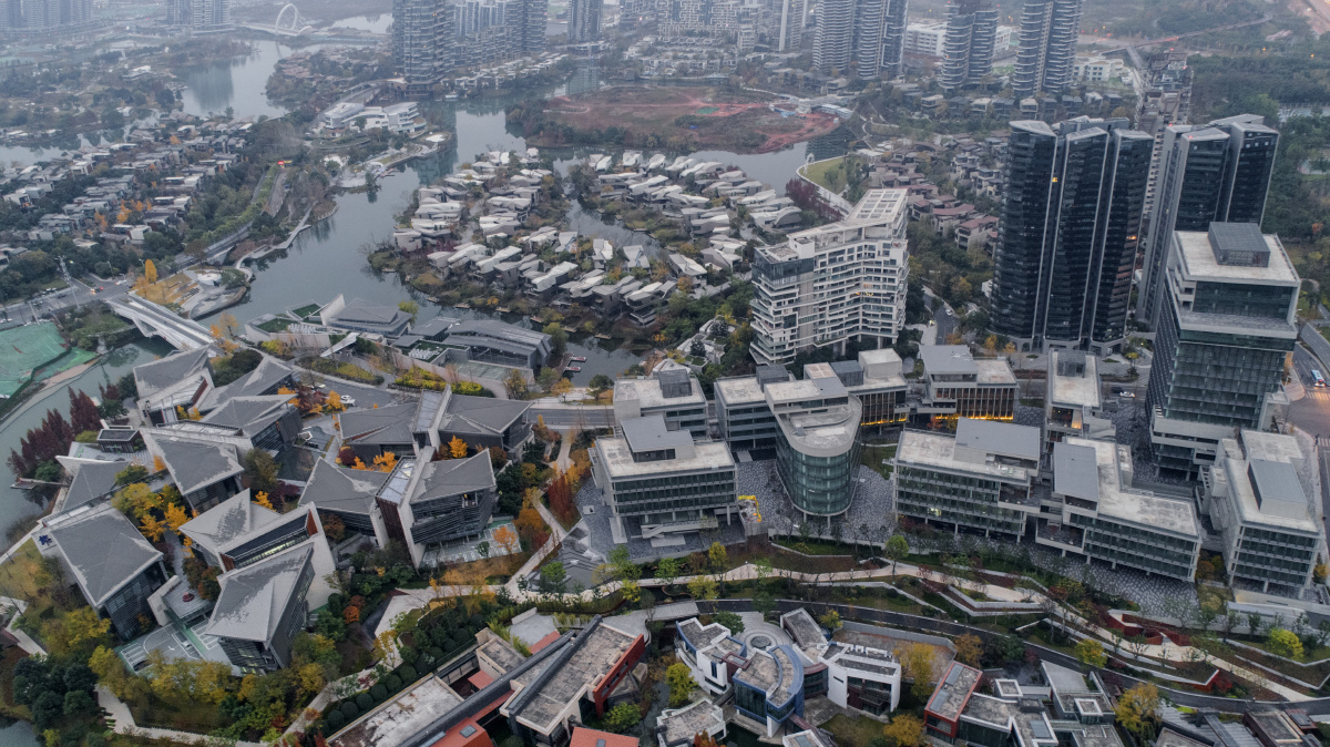 成都麓湖生态景区
