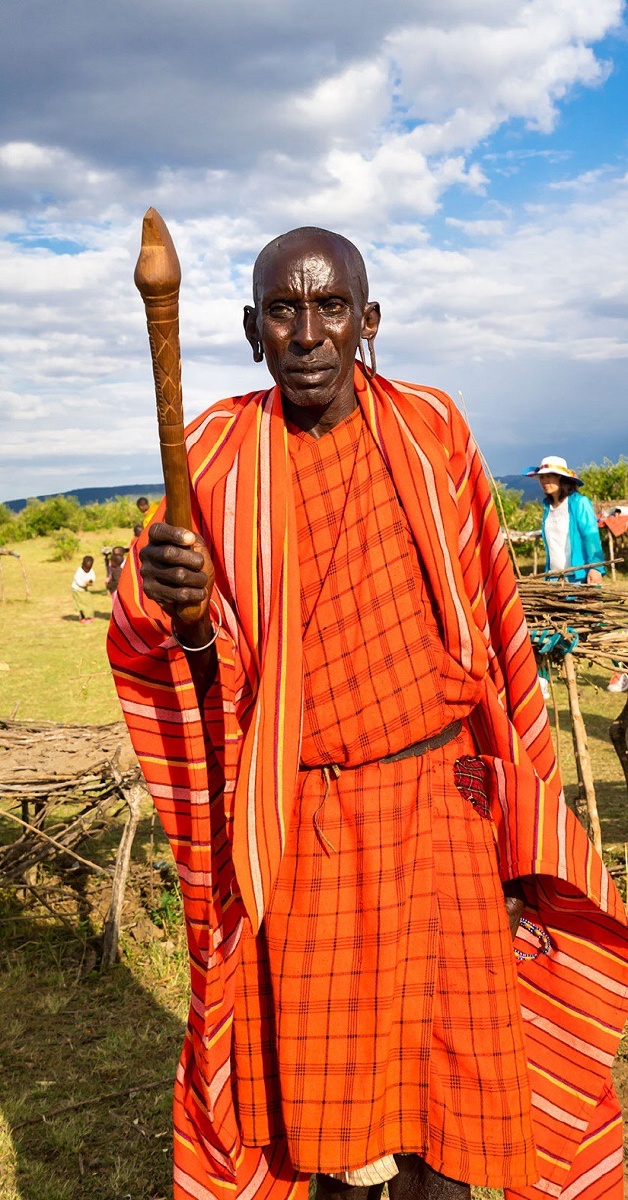 肯尼亚的马赛男人