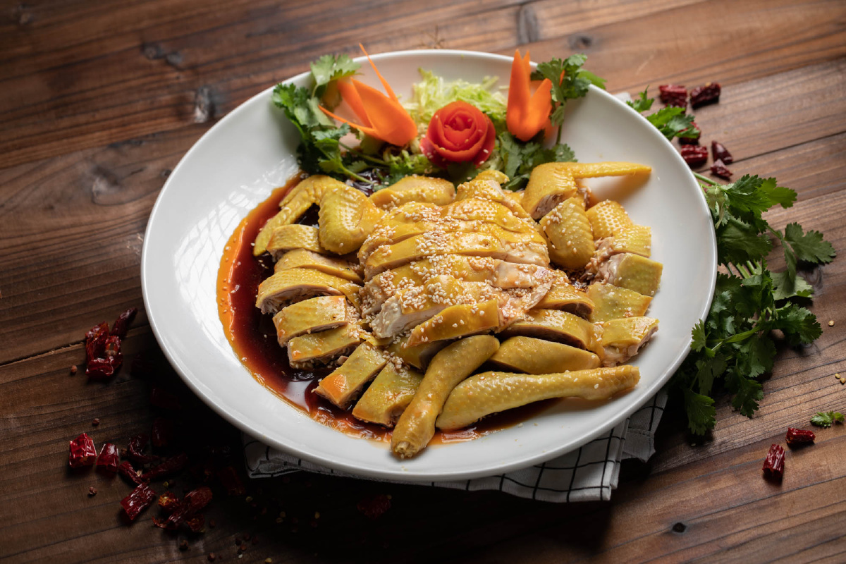 菜品拍摄麻香一品鸡