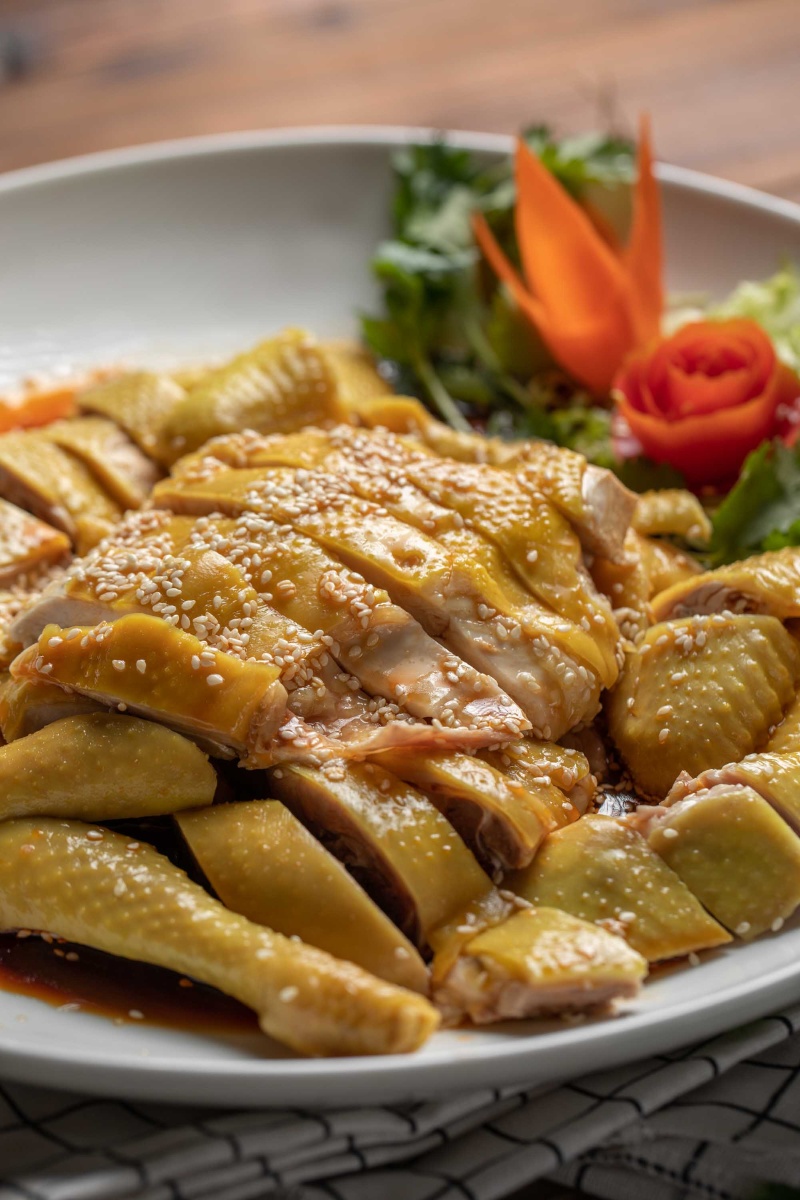 菜品拍摄麻香一品鸡