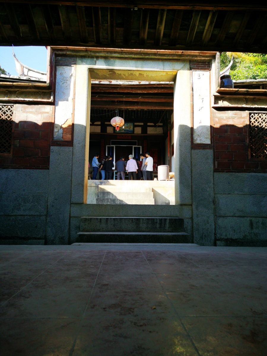 闽南古民居永春县石鼓镇马峰村