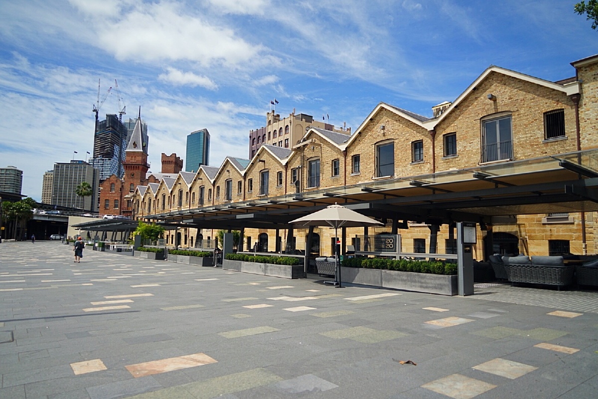 街拍悉尼岩石区