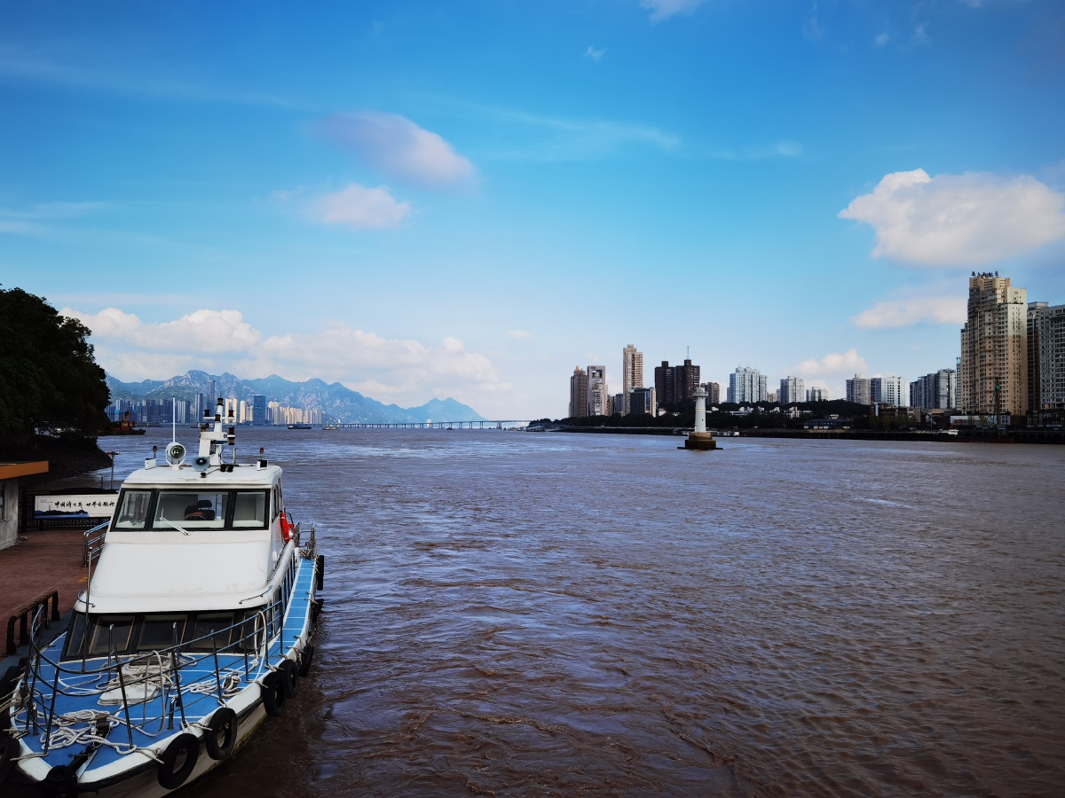 温州外滩摄于温州市鹿城区