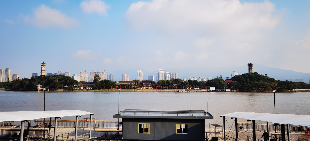 千多年江心屿美景摄于温州