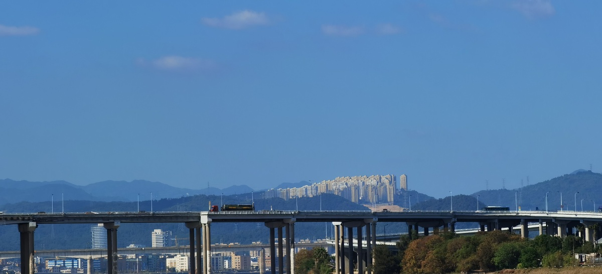 瓯江三桥拍摄于温州市鹿城区