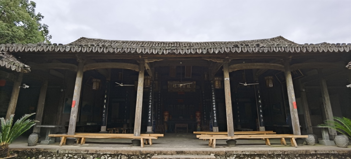 古戏台拍摄于温州永嘉县芙蓉镇