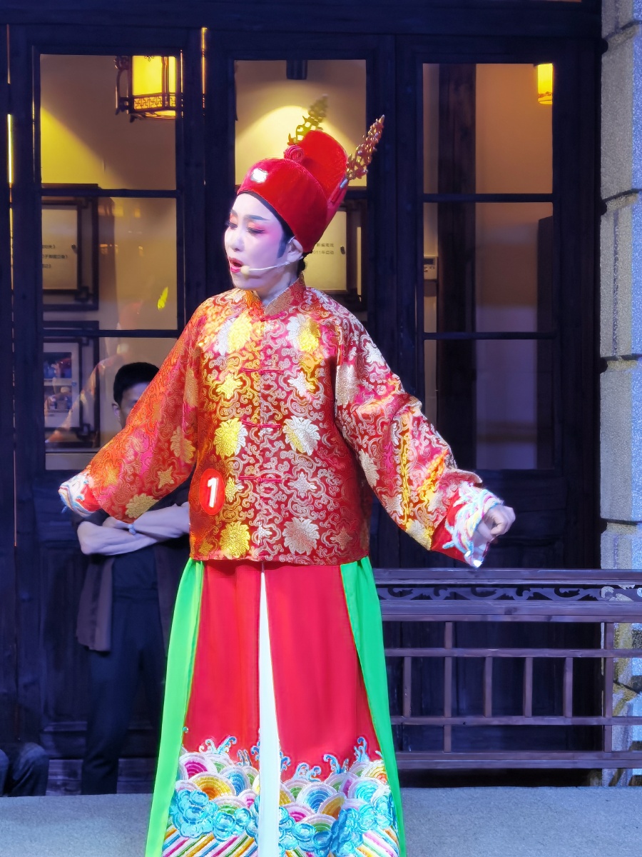 越剧选拔比赛拍摄温州市鹿城区南戏博物馆