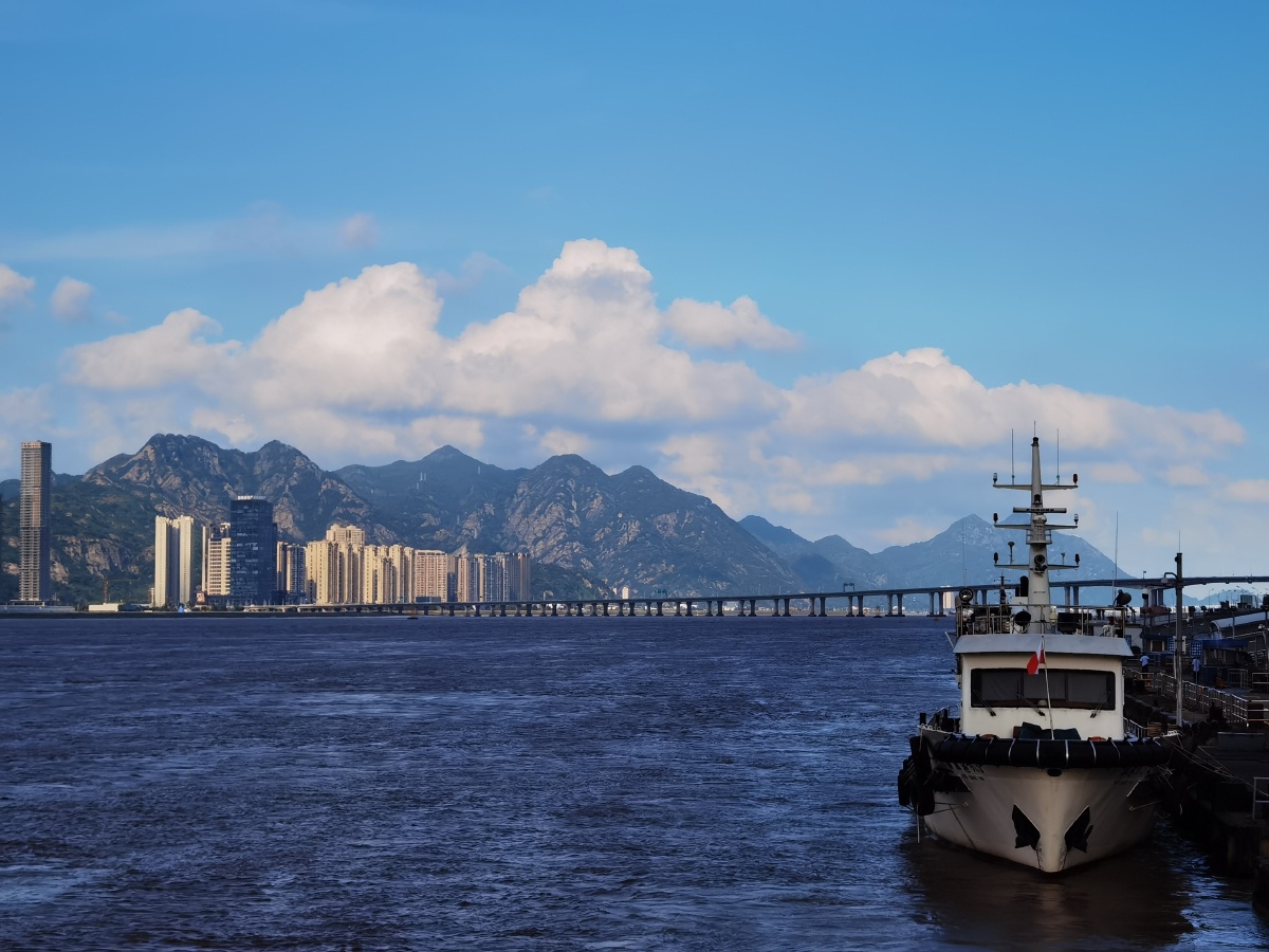 温州外滩摄于温州市鹿城区