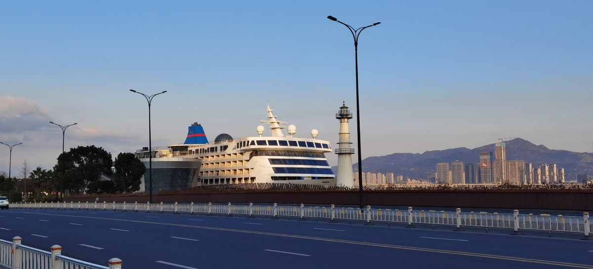 明珠七号云天楼大酒店拍摄温州市鹿城区瓯江路