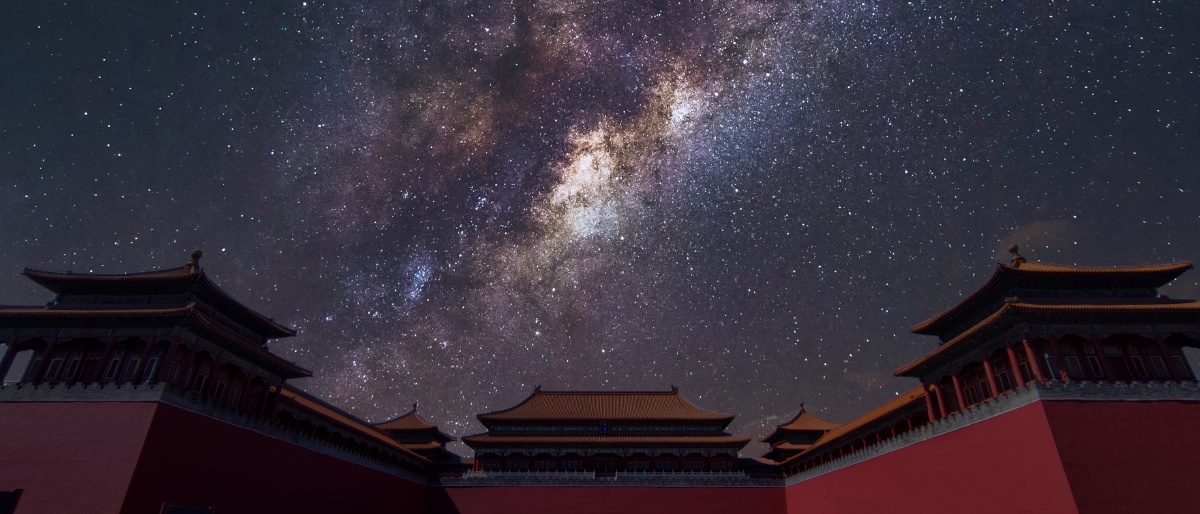 后期合成星空但我真的好想去故宫拍一次星空0909