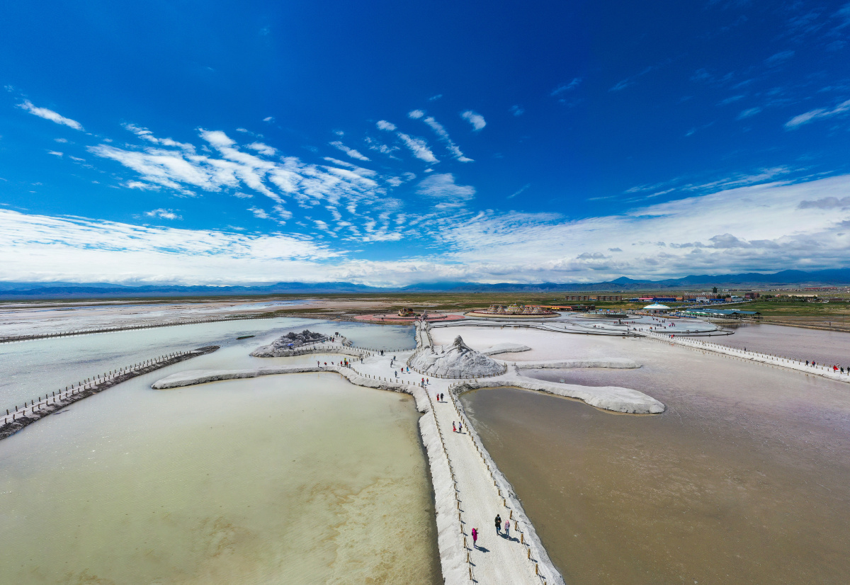 茶卡盐湖航拍