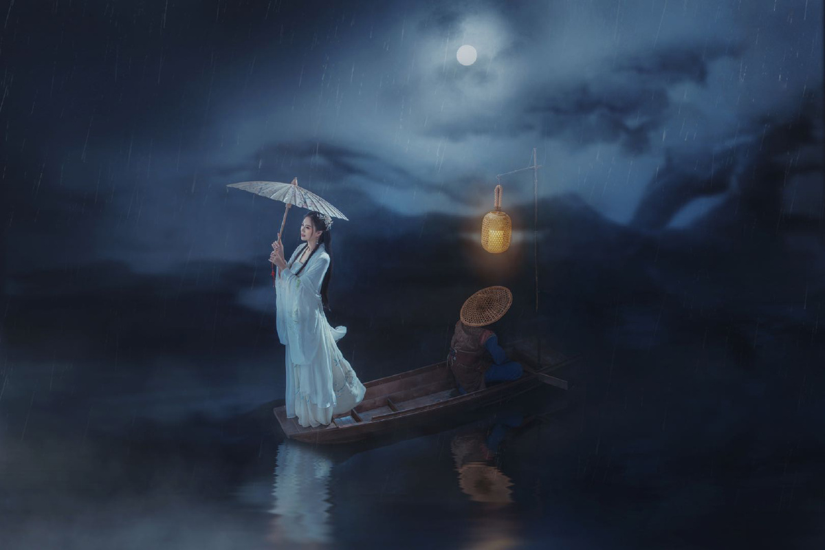 月落乌啼霜满天江枫渔火对愁眠姑苏城外寒山寺夜半钟声到客船