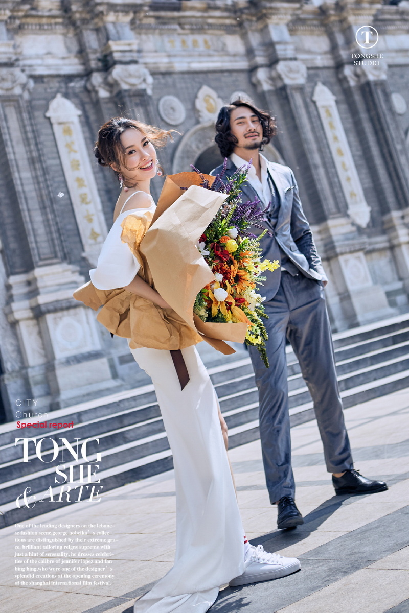 王府井教堂婚纱照