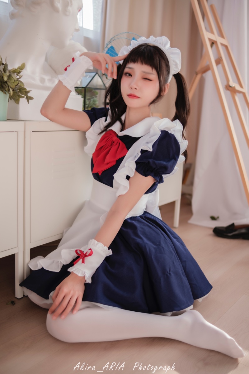 双马尾女仆 - akira_aria - 图虫