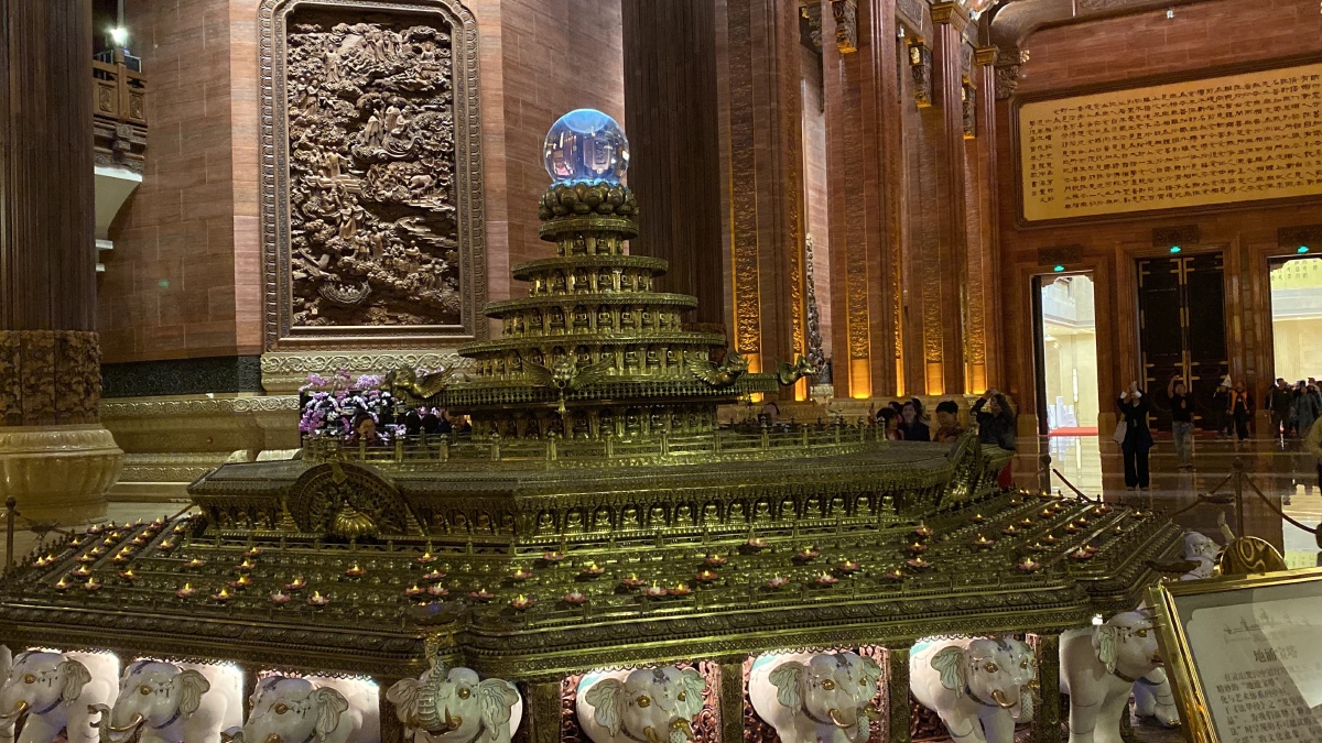 无锡61灵山胜境灵山大佛梵宫广场五印坛城