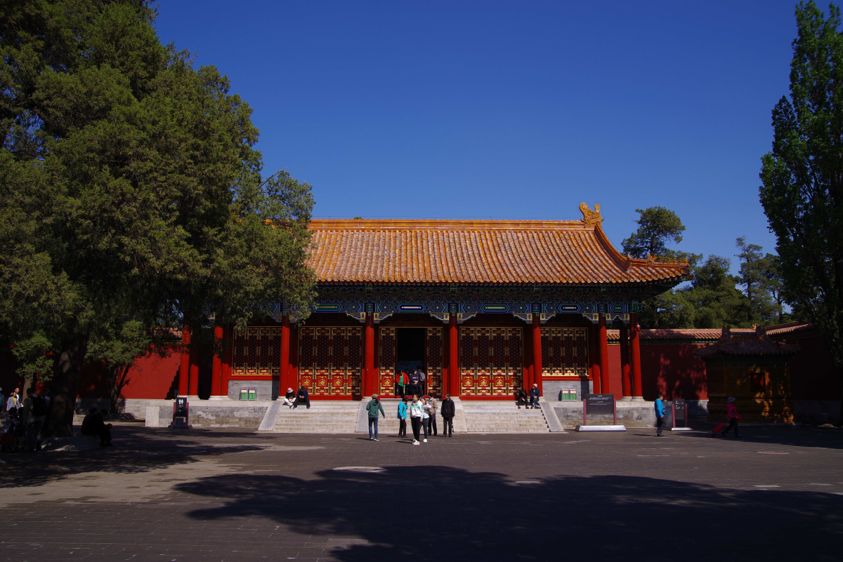 景山公园寿皇殿 闲走北京 - 超级走动的蚂蚁小哥 - 图虫