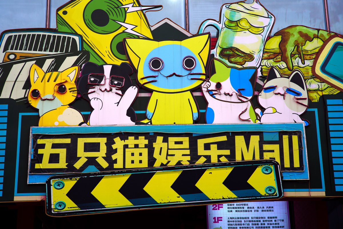 五只猫娱乐mall 北京朝阳 - 超级走动的蚂蚁小哥