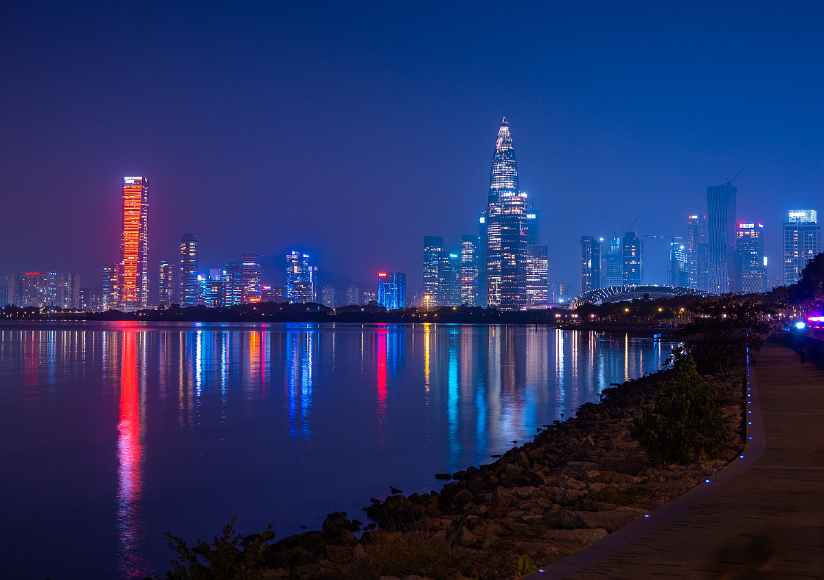 深圳湾夜景0000