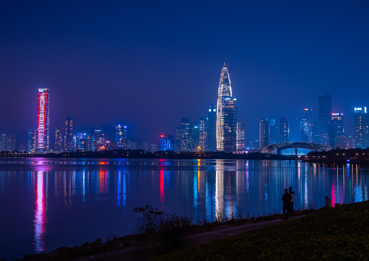 深圳湾夜景0000