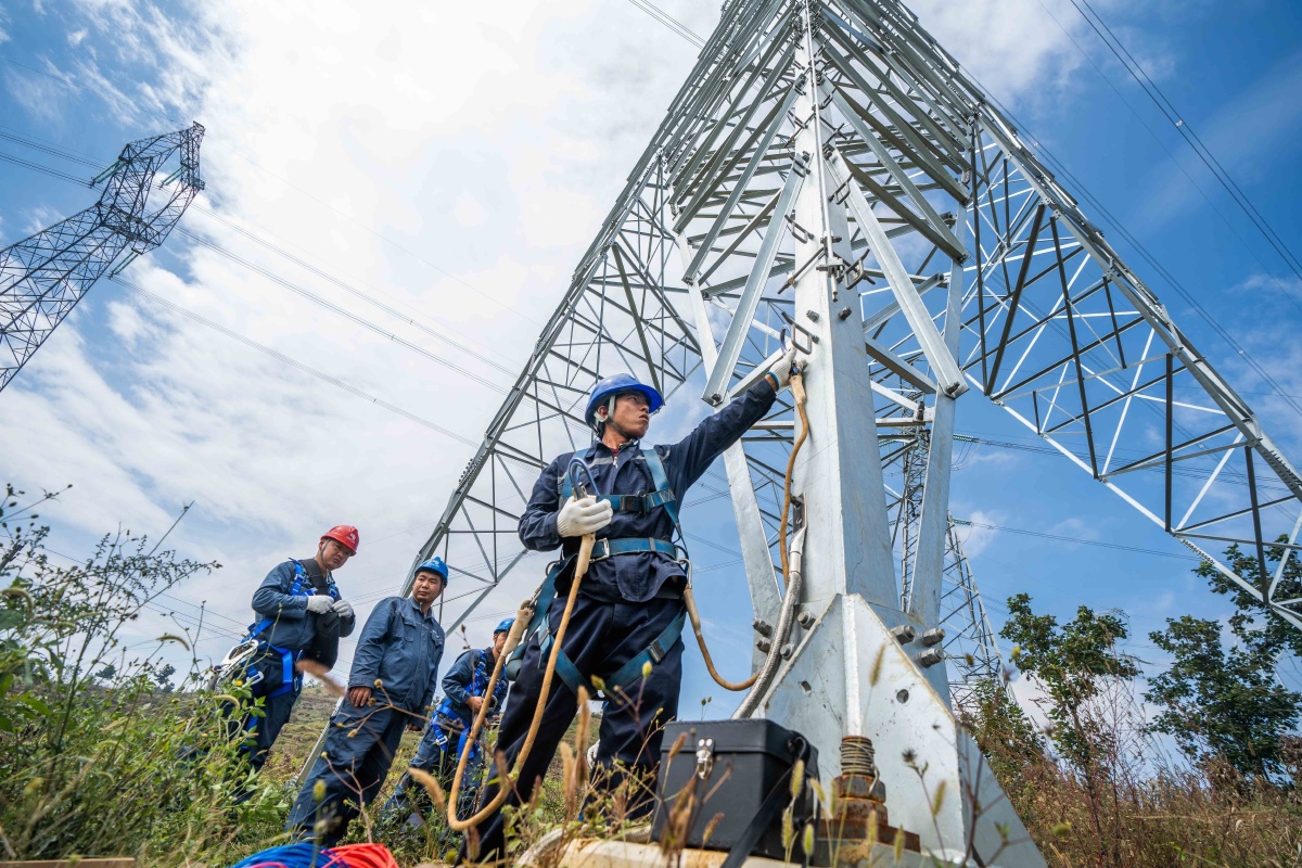 贵州毕节500千伏威赫电厂送出工程进入验收收尾阶段