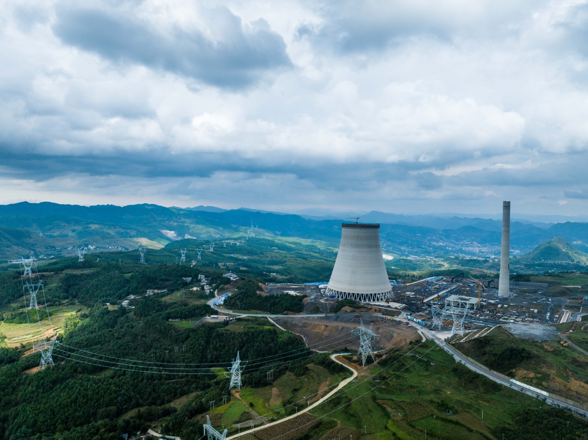贵州毕节威赫电厂工程建设有序推进