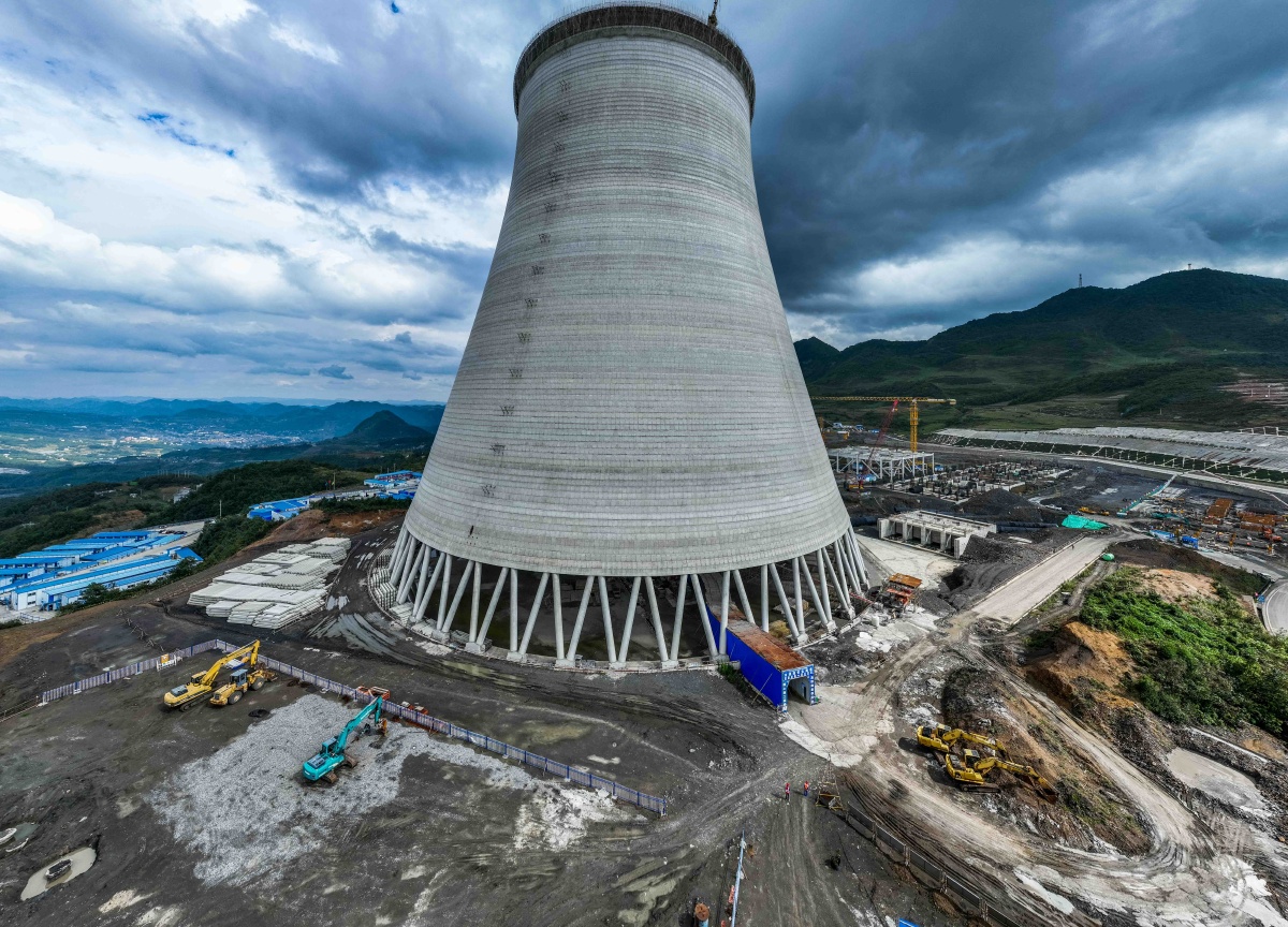 贵州毕节威赫电厂工程建设有序推进
