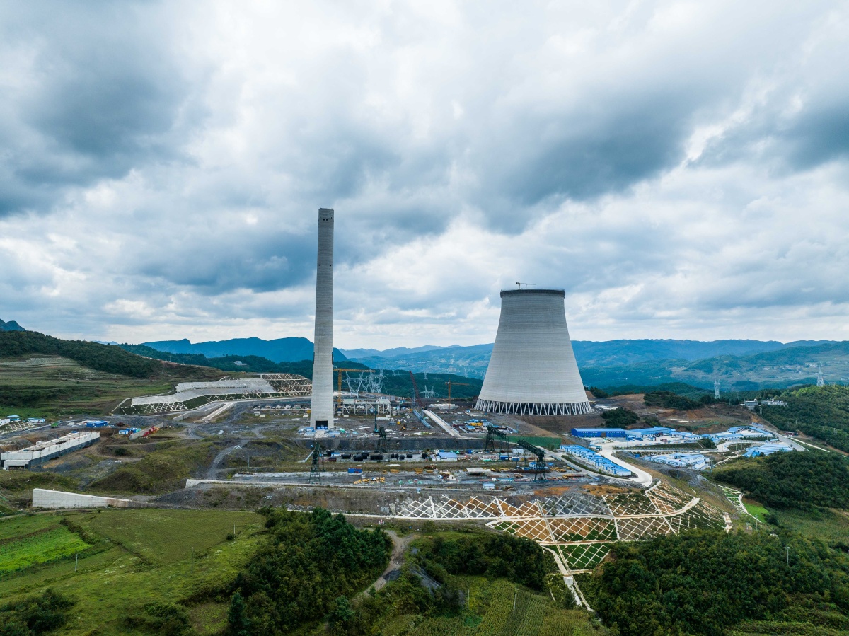 贵州毕节威赫电厂工程建设有序推进