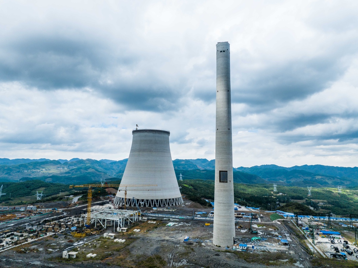 贵州毕节威赫电厂工程建设有序推进