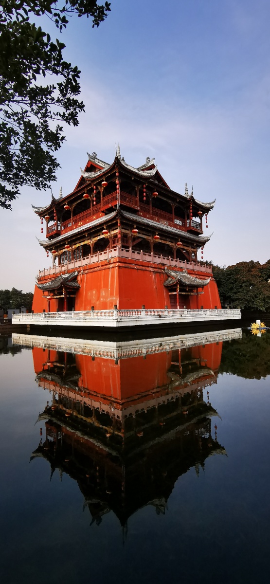 洛带古镇五凤楼华为p30pro拍摄
