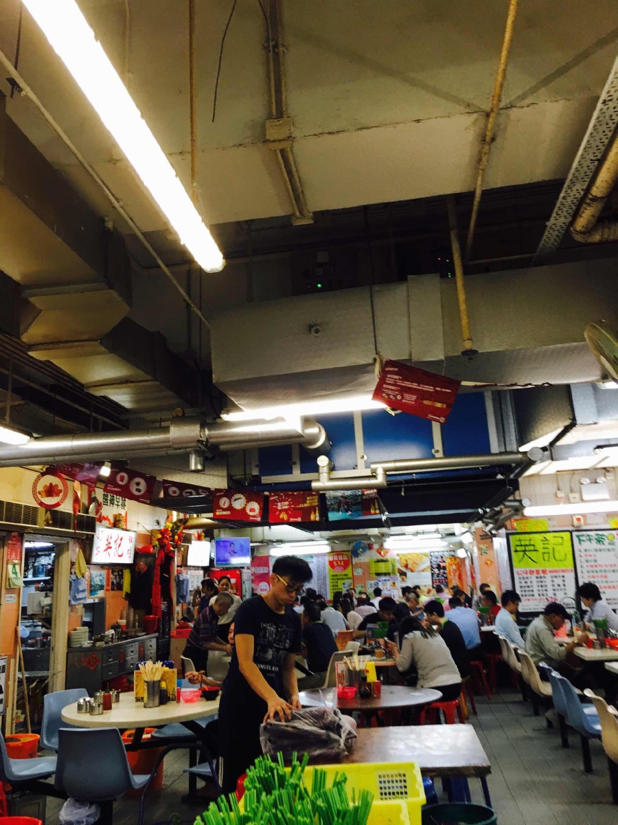 香港街市大排档