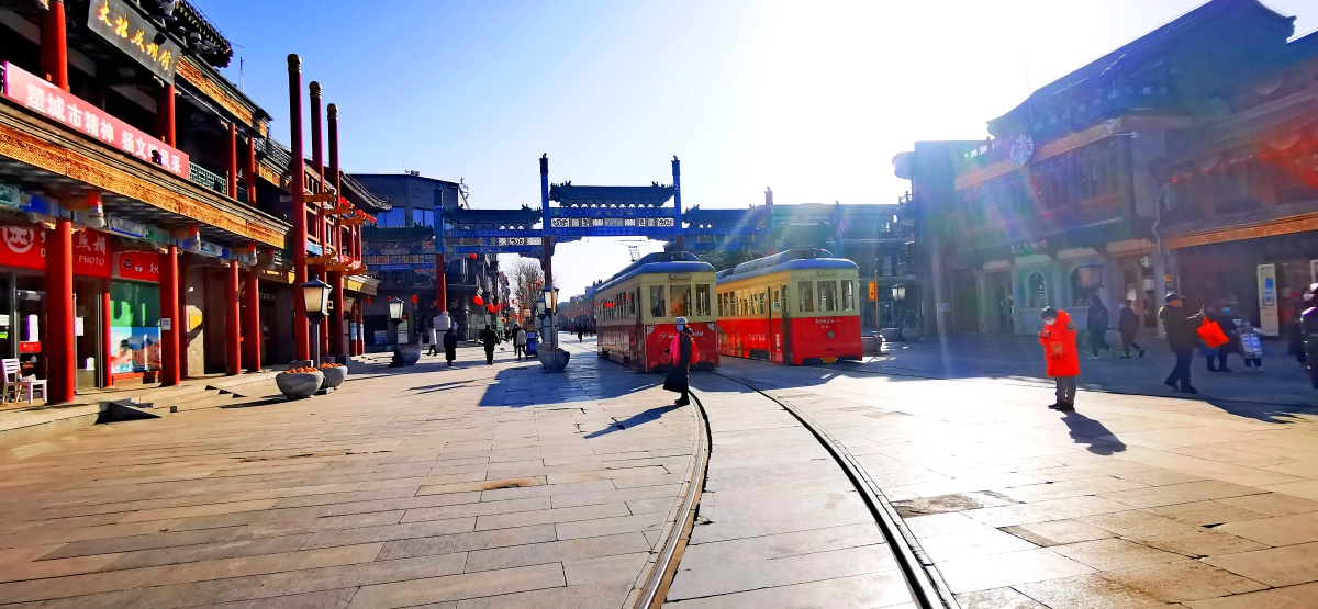 前门大街记事～铛铛车.