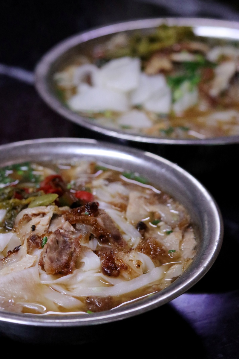 脆皮叉烧河粉京梧市场梧州