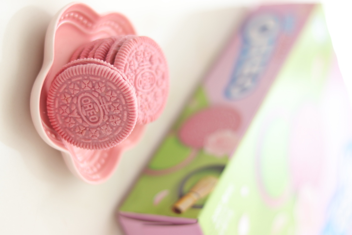 樱花抹茶味,奥利奥,饼干