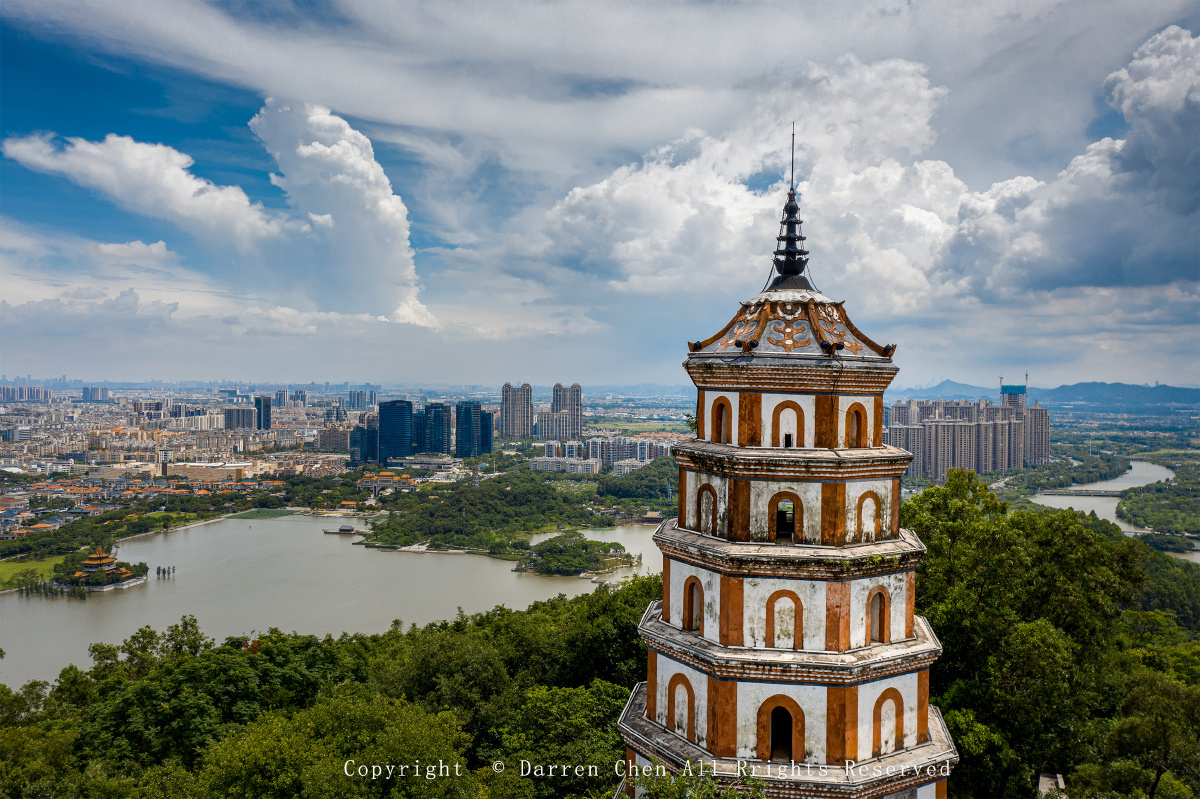 广东顺德旧寨塔摄于20200701