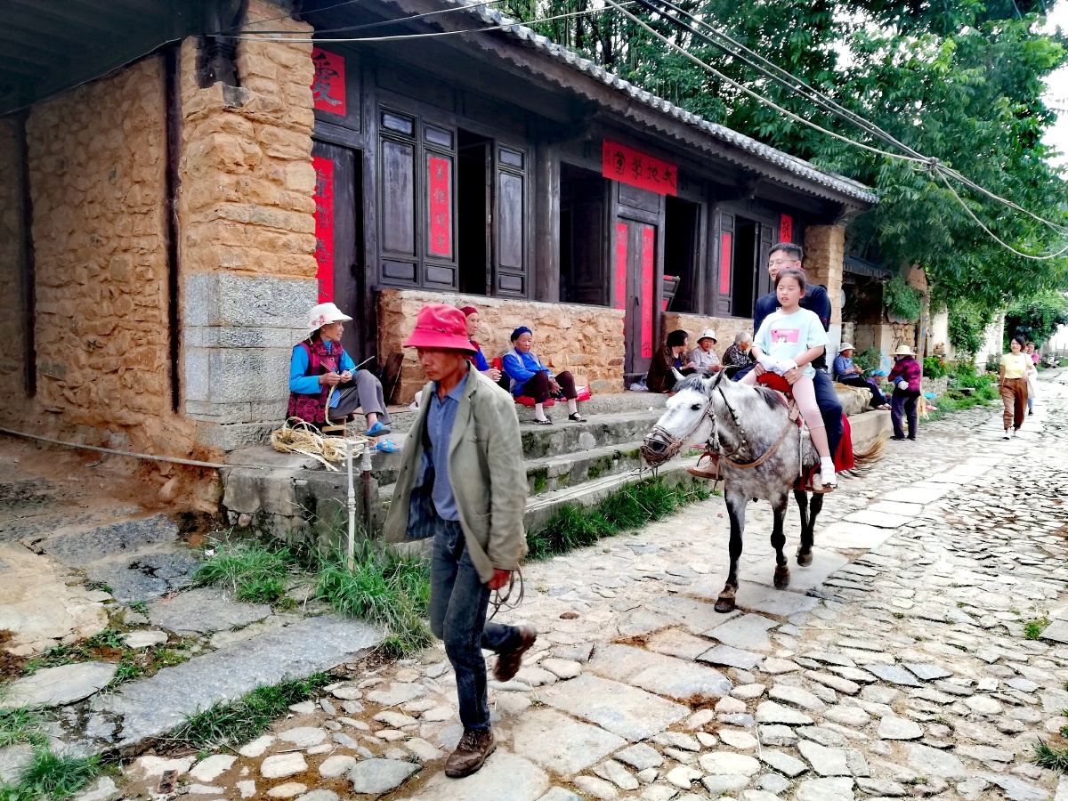 摄于大理凤阳邑茶马古道