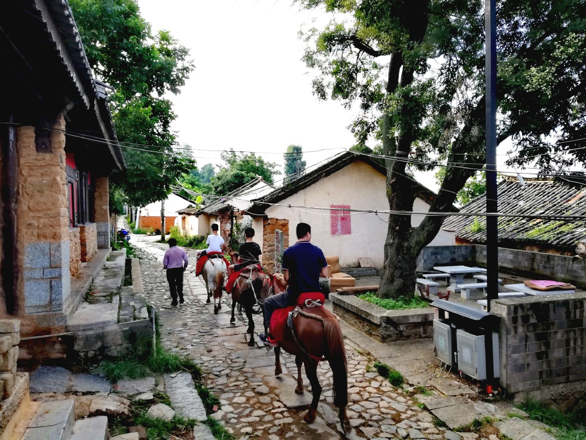 摄于大理凤阳邑茶马古道