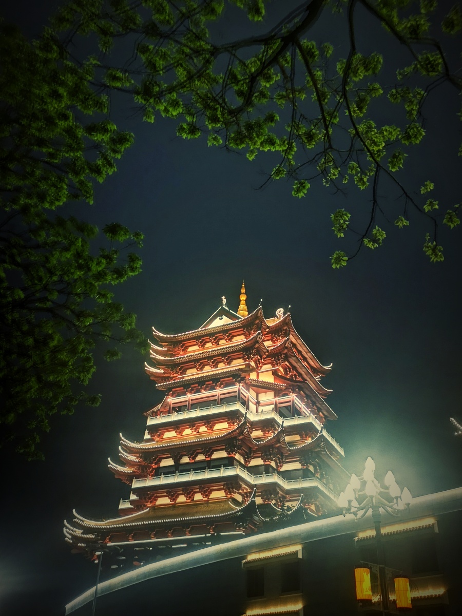 台山寺夜色