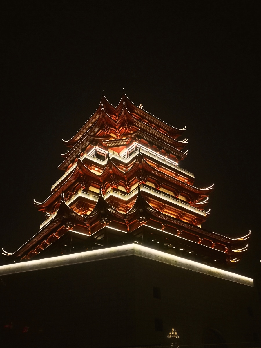 台山寺夜色