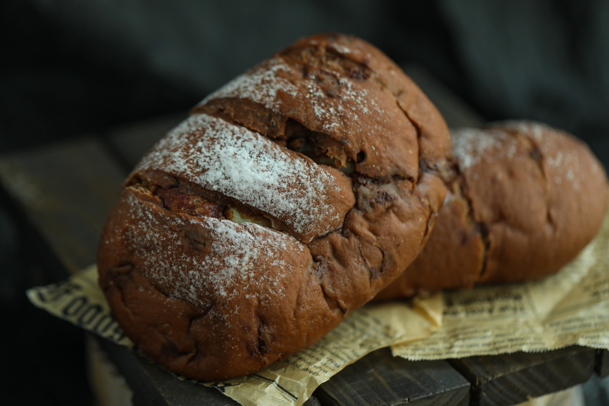 巧克力麻薯面包