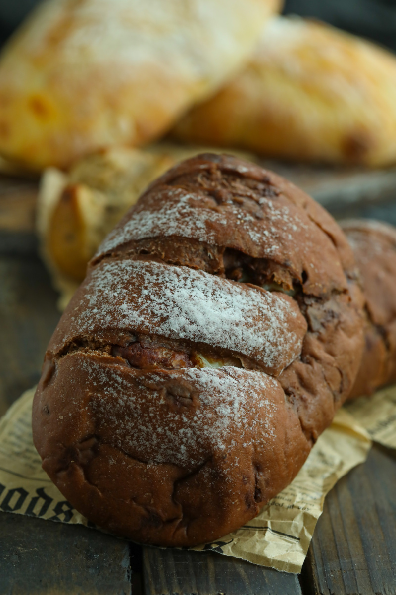 巧克力麻薯面包