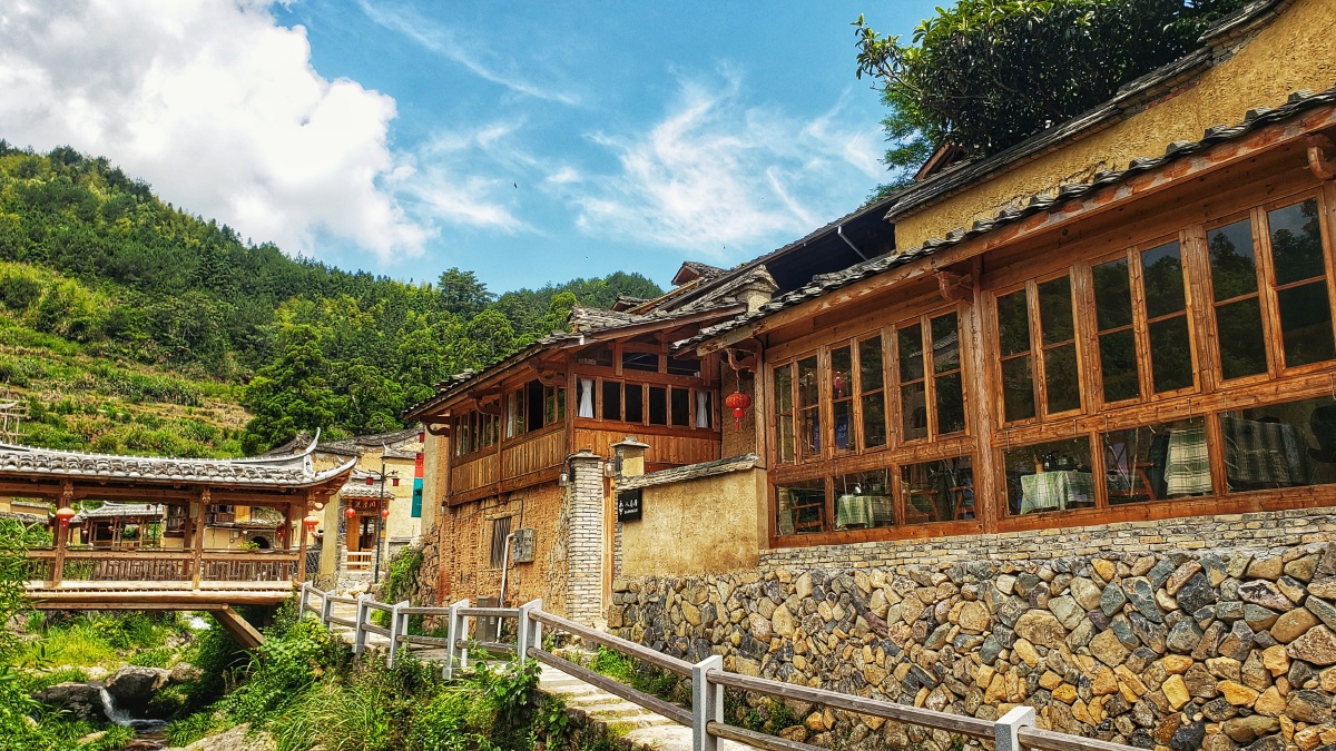 福建省屏南县龙潭村,文艺乡村.