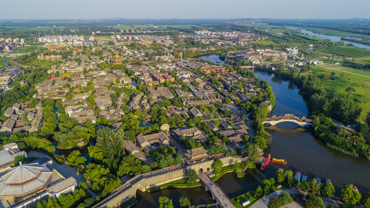 台儿庄古城全景