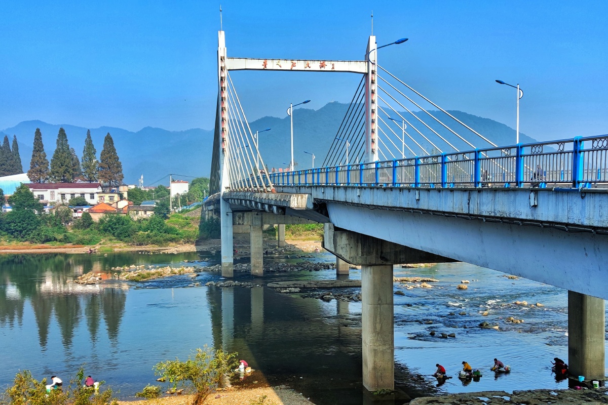 青弋江畔 双桥山水风光 - 陈泾 - 图虫