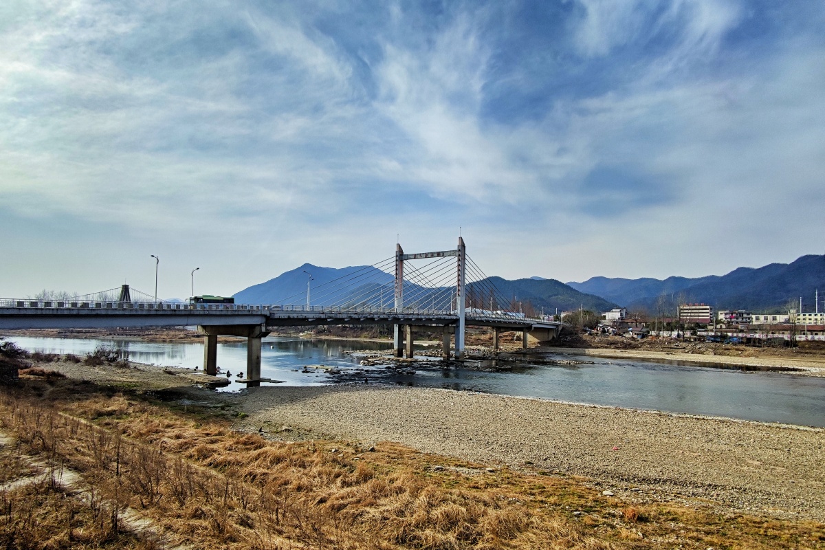 青弋江大桥赏冬景 - 陈泾 - 图虫