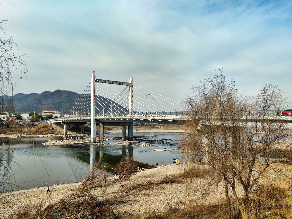 青弋江大桥赏冬景 - 陈泾 - 图虫